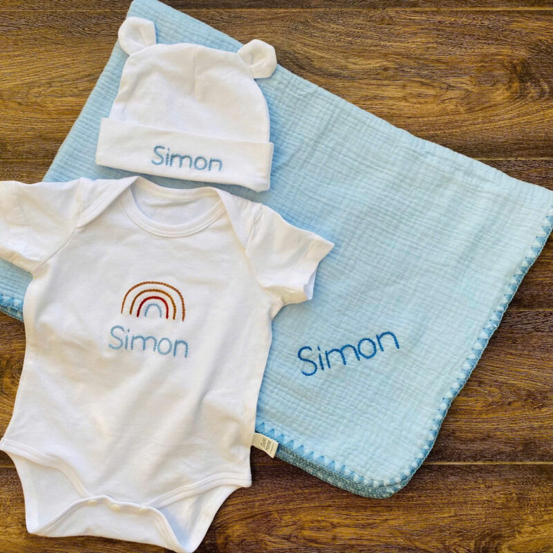 CUSTOM NEWBORN GIFT SET