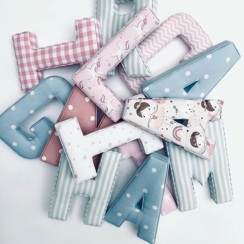 CUSTOM FABRIC LETTERS